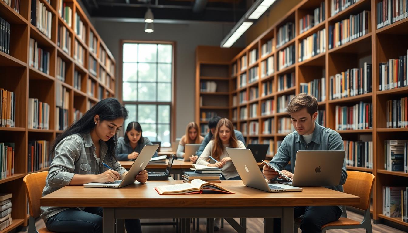 Digital learning platform with online study materials